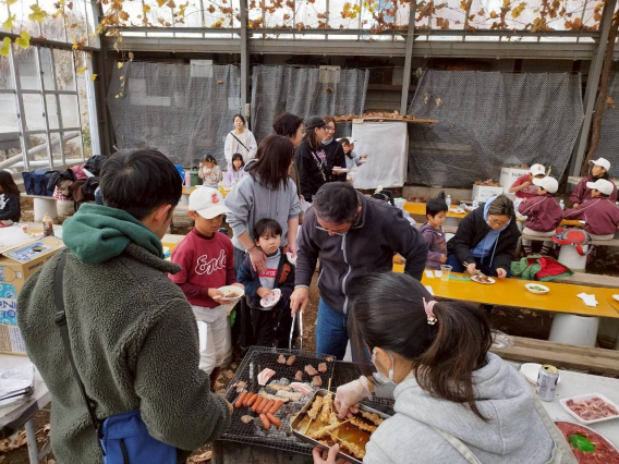 BBQ&お餅つき会